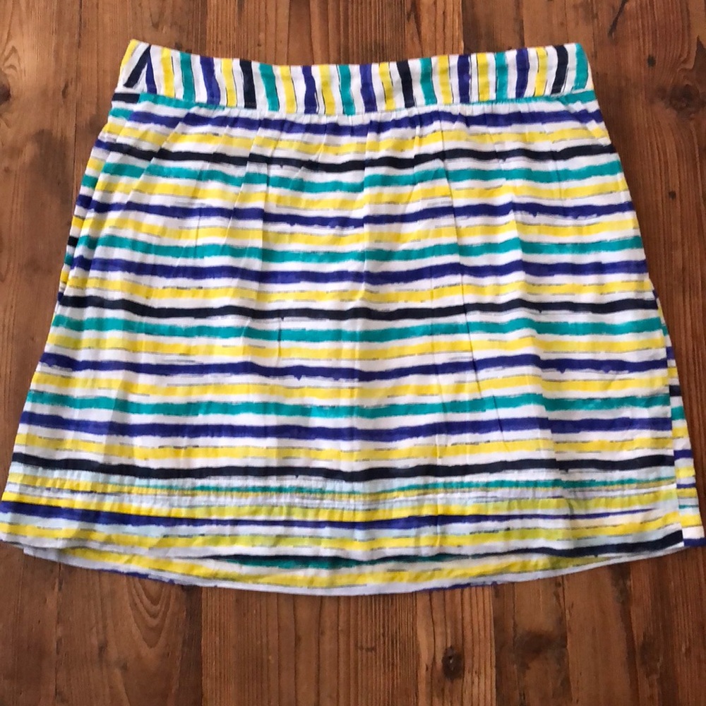 Loft Striped Skirt